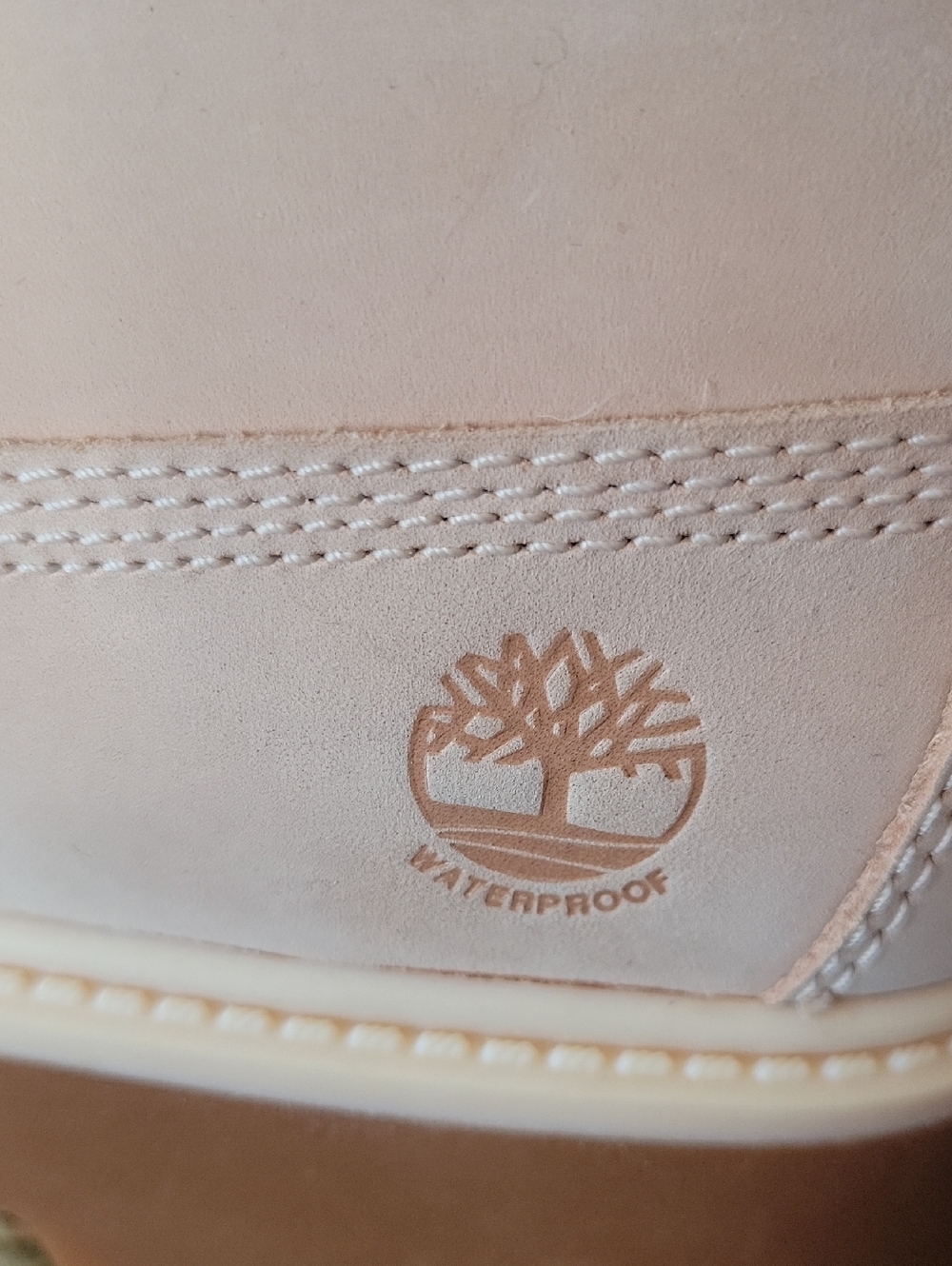 Timberlands Nellie Stonestreet Waterproof Platform boot in light pink Size 5.5 - Picture 6 of 10